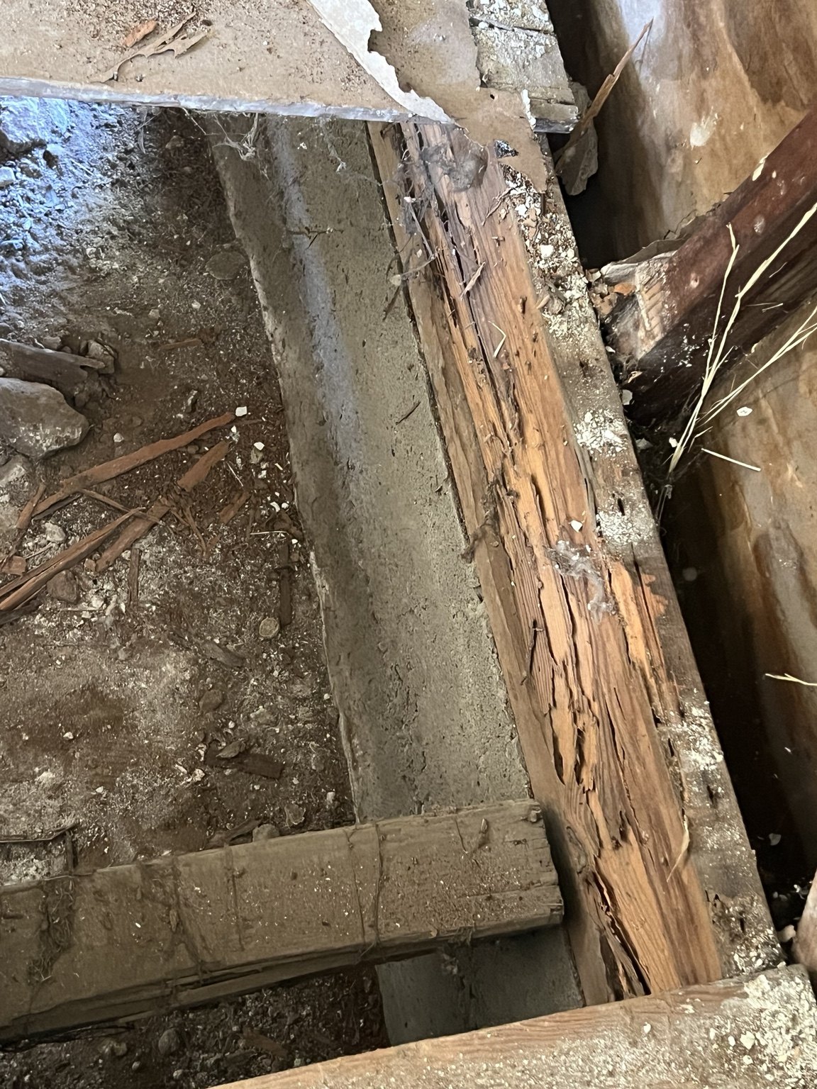 Structural Repair and Whole-Home Interior Remodel before work by Lightning Construction